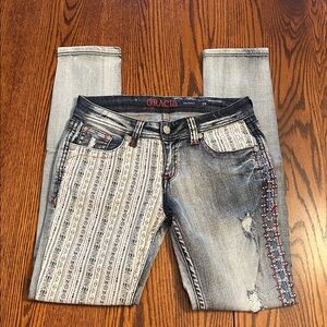Grace In LA Skinny Jeans - Size 29